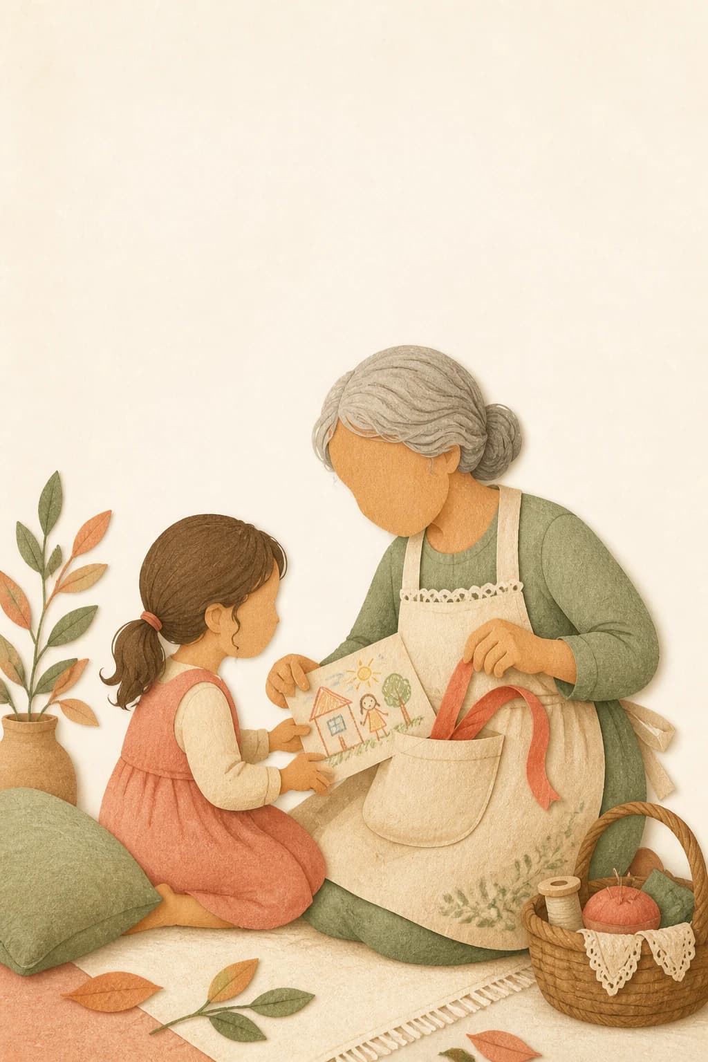 The cover of Grandma's Magic Pocket